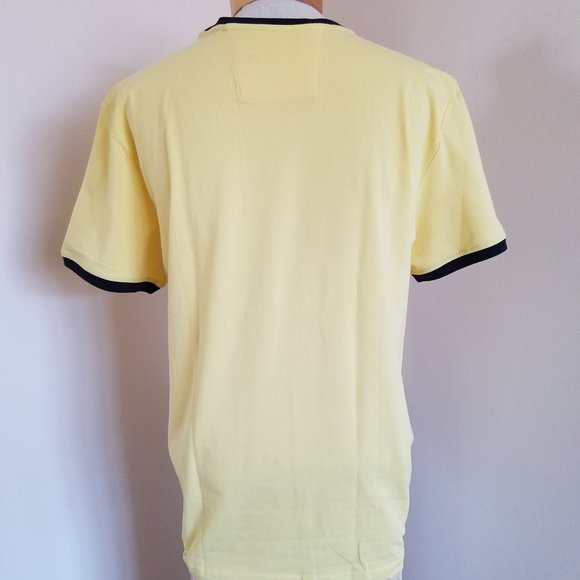 NWT Men's Impulso Yachting Club Yellow T-shirt Shirt Size 58/3XL - Picture 5 of 13